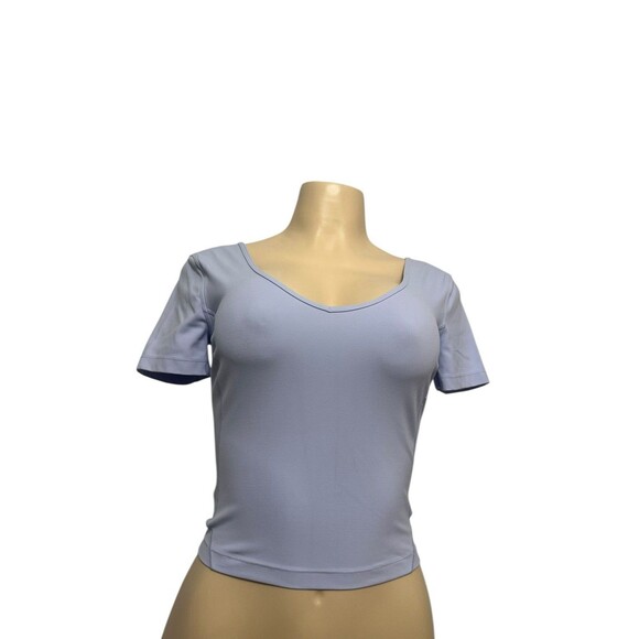 Lululemon Women's Align Short Sleeve T-Shirt Size 4 Black - Picture 5 of 11